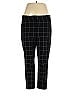 ELOQUII Argyle Checkered-gingham Grid Plaid Graphic Black Dress Pants Size 16 (Plus) - photo 1