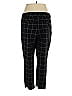 ELOQUII Argyle Checkered-gingham Grid Plaid Graphic Black Dress Pants Size 16 (Plus) - photo 2