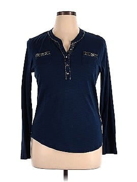 Chaps Long Sleeve Henley (view 1)