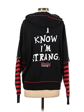 Emily The Strange Pullover Hoodie (view 2)