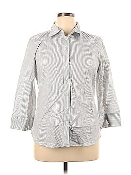 J.Crew Factory Store Long Sleeve Button-Down Shirt (view 1)