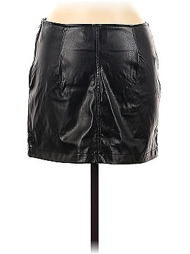 Highway Faux Leather Skirt (view 2)