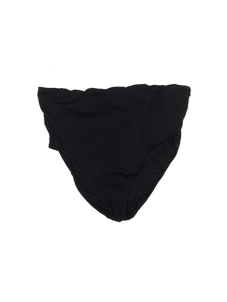 Gap Solid Black Swimsuit Bottoms Size L - photo 1