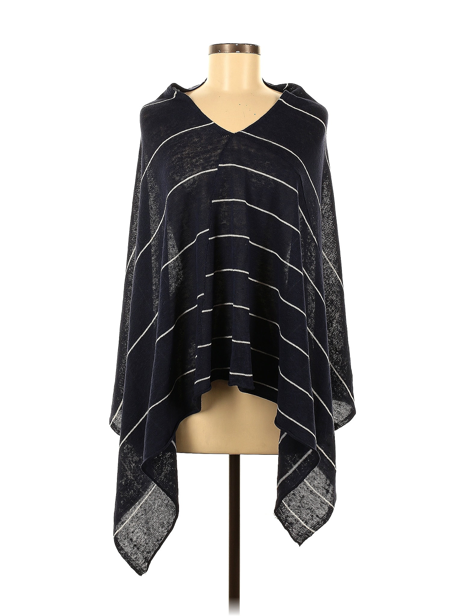 Eileen Fisher Black Poncho One Size - 75% off | ThredUp