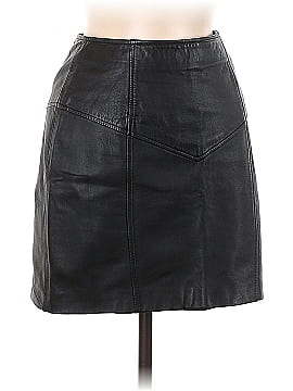 Pelle Cuir Leather Skirt (view 1)
