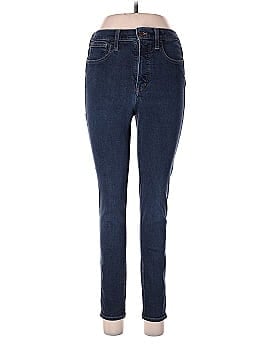 Madewell Tall 10" High-Rise Roadtripper Supersoft Jeggings in Rinse Wash (view 1)