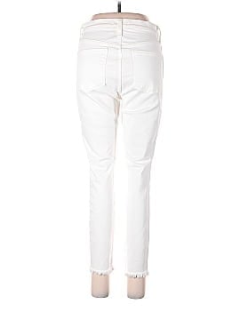 Madewell 10" High-Rise Skinny Crop Jeans: Button-Front Edition (view 2)