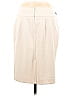 Ann Taylor LOFT Solid Ivory Casual Skirt Size 8 - photo 2
