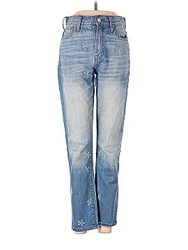 Madewell The Perfect Summer Jean: Daisy Embroidered Edition (view 1)