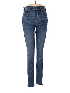 Madewell Tall 9" Mid-Rise Skinny Jeans in Pendale Wash (view 1)