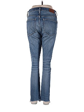 Madewell 9" High-Rise Skinny Crop Jeans: Destructed-Hem Edition (view 2)