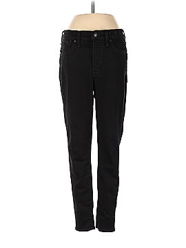 Madewell Petite 10" High-Rise Skinny Jeans in Carbondale Wash (view 1)