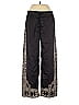 Soma Paisley Black Casual Pants Size 5 - photo 1