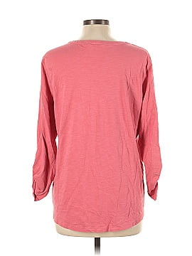 Style&Co 3/4 Sleeve Henley (view 2)