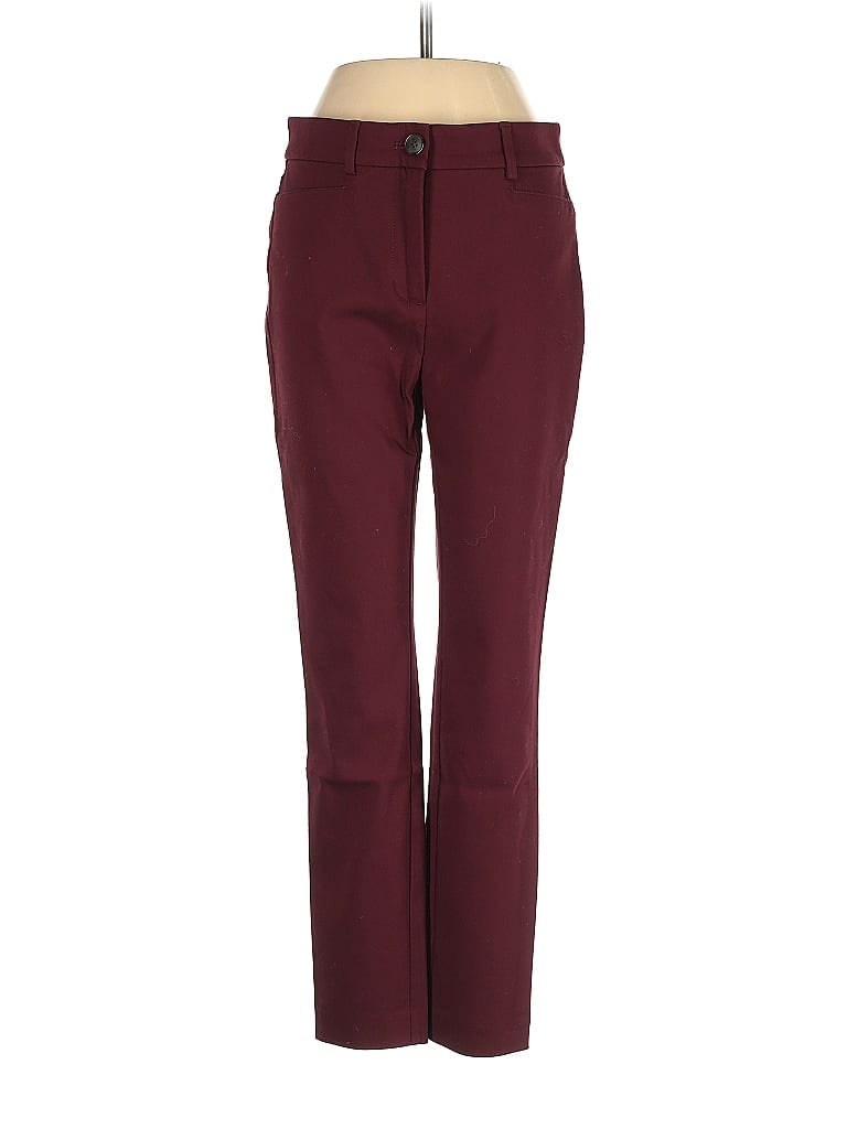 Ann Taylor LOFT Burgundy Dress Pants Size 0 - photo 1