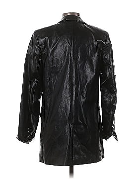 MICHAEL Michael Kors Faux Leather Jacket (view 2)