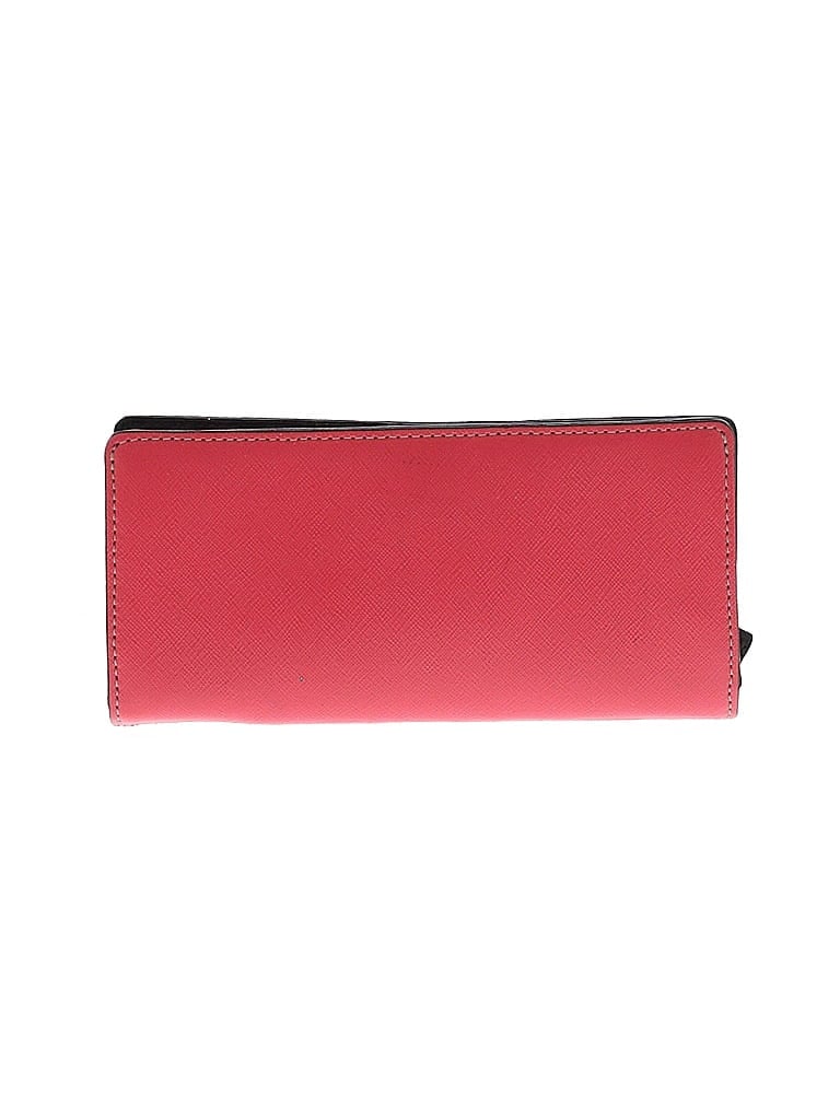 Marc by Marc Jacobs 100% Cow Leather Pink Red Leather Wallet One Size - photo 1