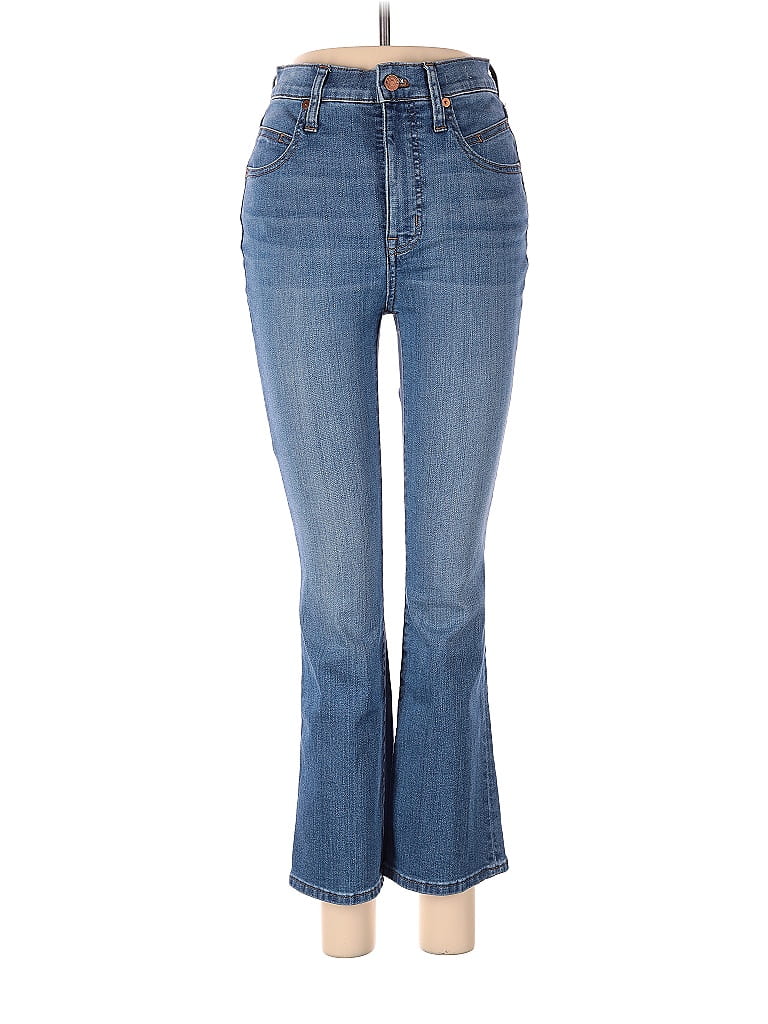 Madewell Hearts Blue Jeans 25 Waist 73 off ThredUp