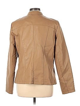 a.n.a. A New Approach Faux Leather Jacket (view 2)