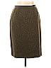 Le Suit 100% Polyester Tweed Brown Formal Skirt Size 8 (petite) - photo 1