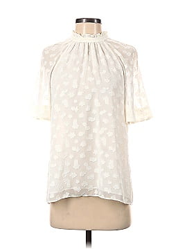 Feather Bone by Anthropologie Short Sleeve Blouse (view 1)