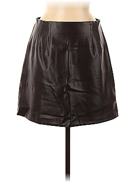 MM. LaFleur Faux Leather Skirt (view 1)