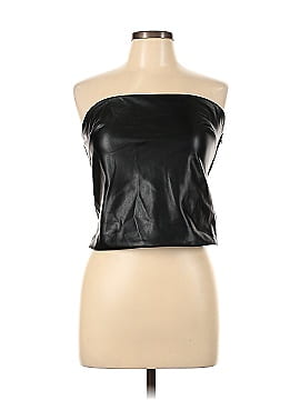 Dynamite Faux Leather Top (view 1)
