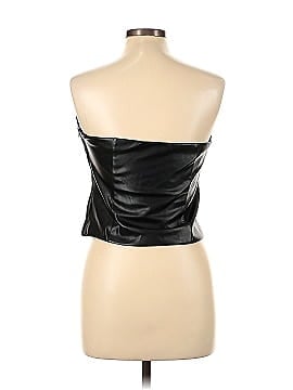Dynamite Faux Leather Top (view 2)