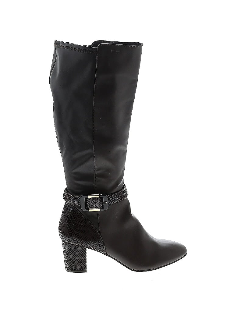 Karen Scott Black Boots Size 10 - photo 1