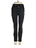 Everlane Houndstooth Solid Argyle Tweed Chevron-herringbone Black Jeans Size 21 - photo 1