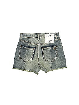 Frayed Jeans Denim Shorts (view 2)