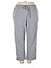 Woman Within Marled Gray Casual Pants Size 22 (1X) (Plus) - photo 1