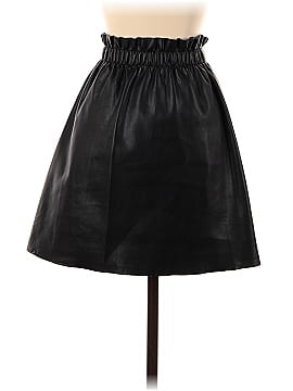 Oodji Faux Leather Skirt (view 2)