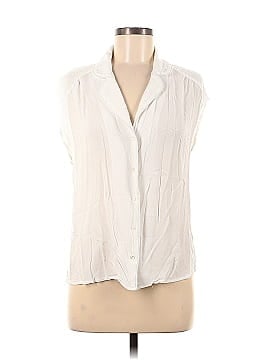 MNG Sleeveless Button-Down Shirt (view 1)
