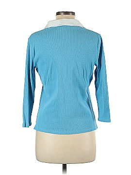 Lands' End 3/4 Sleeve Top (view 2)