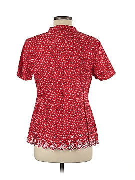 Christopher & Banks Short Sleeve Blouse (view 2)