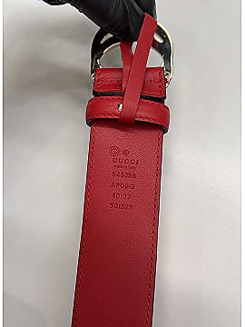 Gucci Outlet Leather Belt (view 2)