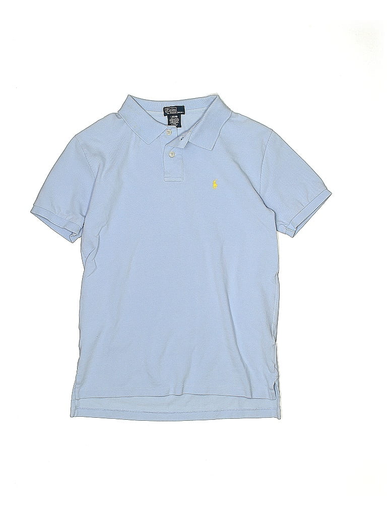 Polo by Ralph Lauren 100% Cotton Blue Short Sleeve Polo Size 16 - photo 1