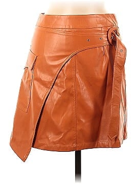 AMYLYNN Faux Leather Skirt (view 1)
