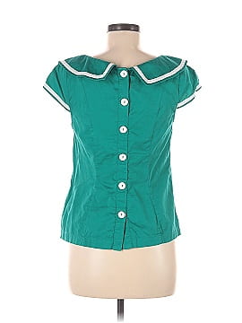 ModCloth Short Sleeve Blouse (view 2)