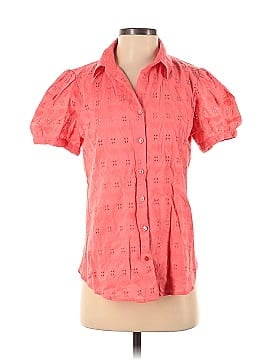 Zoey & Leelo Short Sleeve Button-Down Shirt (view 1)