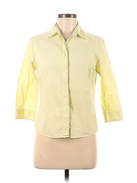 Net Long Sleeve Button-Down Shirt (view 1)
