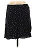 Madewell 100% Viscose Stars Polka Dots Black Casual Skirt Size 8 - photo 2