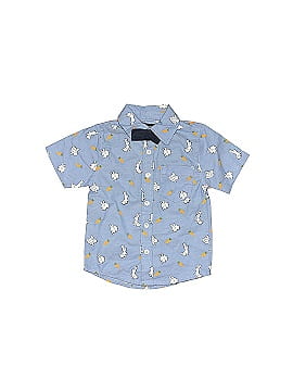 Buttons and Thread Short Sleeve Button-Down Shirt (view 1)