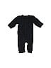 Unbranded 100% Organic Cotton Jacquard Black Long Sleeve Outfit Size 0-3 mo - photo 2