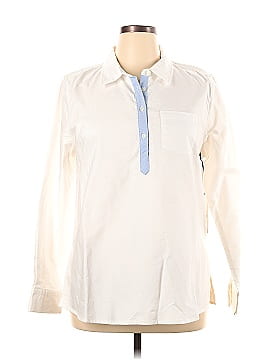 Classic Prep Long Sleeve Button-Down Shirt (view 1)