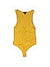 Express Outlet Yellow Bodysuit Size S - photo 1