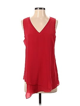 Trouve Sleeveless Silk Top (view 1)