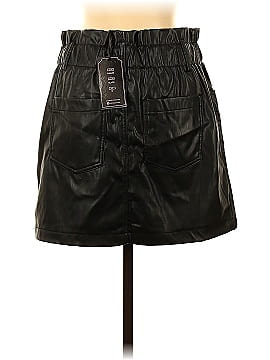 Ci Sono Faux Leather Skirt (view 2)