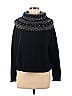 Theory Black Wool Pullover Sweater Size M - photo 1